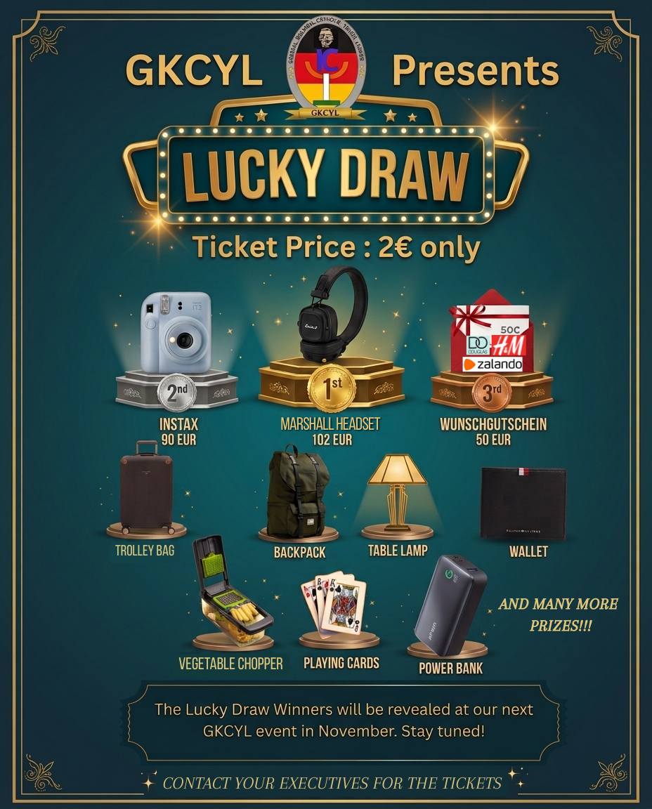 GKCYL Lucky Draw Poster