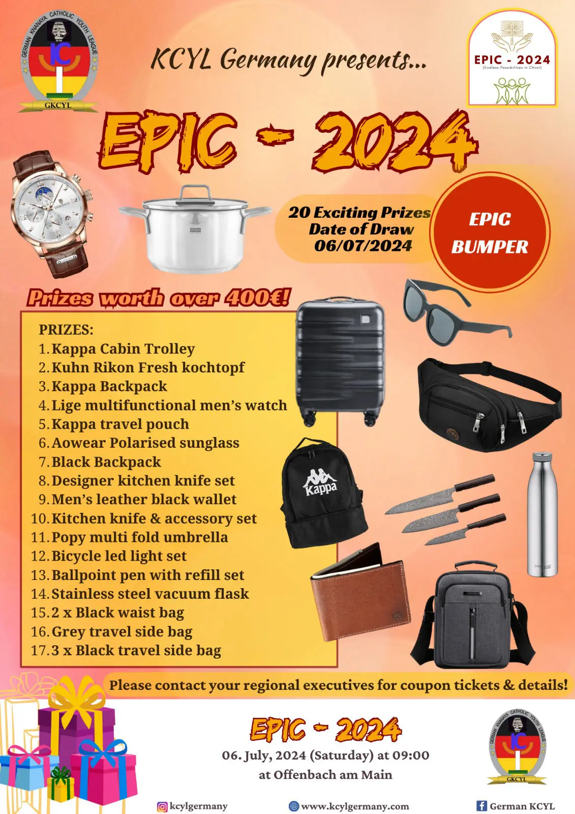 GKCYL Lucky draw